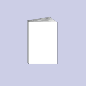 Druck von Booklet mit Klebebindung